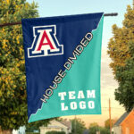 Wildcats vs Custom Team House Divided Flag, College Custom Flag
