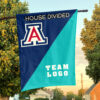 Wildcats vs Custom Team House Divided Flag, Custom Team Flag