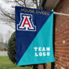 Wildcats vs Custom Team House Divided Flag, Custom Team Flag 1 Wildcats vs Custom Team House Divided Flag, Custom Team Flag