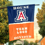 Wildcats vs Custom Team House Divided Flag, NCAA College Flag