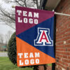 Wildcats vs Custom Team House Divided Flag, NCAA Spirit Flag 1 Wildcats vs Custom Team House Divided Flag, NCAA Spirit Flag