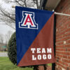 Wildcats vs Custom Team House Divided Flag, Personalized College Flag 1 Wildcats vs Custom Team House Divided Flag, Personalized College Flag