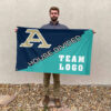 Zips vs Custom Team House Divided Flag, College Custom Flag 2 Zips vs Custom Team House Divided Flag, College Custom Flag