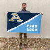Zips vs Custom Team House Divided Flag, Custom College Flag 2 Zips vs Custom Team House Divided Flag, Custom College Flag