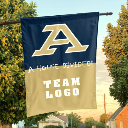 Zips vs Custom Team House Divided Flag, Custom House Flag