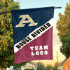 Zips vs Custom Team House Divided Flag, Custom Rivalry Flag