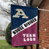 Zips vs Custom Team House Divided Flag, Custom Rivalry Flag 1 Zips vs Custom Team House Divided Flag, Custom Rivalry Flag