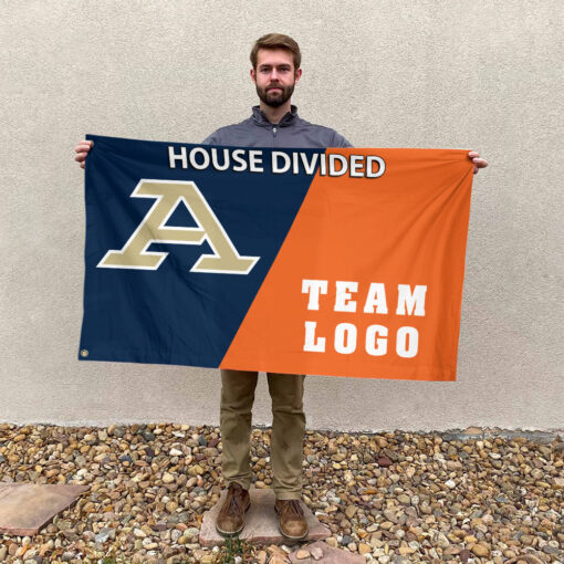 Zips vs Custom Team House Divided Flag, NCAA Custom Flag Zips vs Custom Team House Divided Flag, NCAA Custom Flag