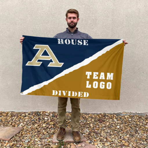 Zips vs Custom Team House Divided Flag, NCAA Rivalry Flag Zips vs Custom Team House Divided Flag, NCAA Rivalry Flag