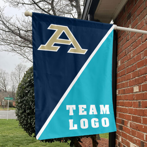 Zips vs Custom Team House Divided Flag, NCAA Split Flag