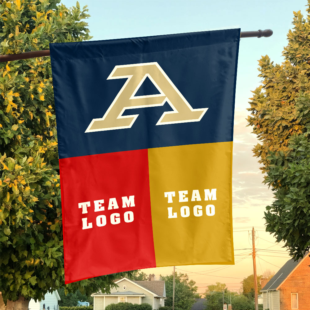 Zips vs Custom Team House Divided Flag, NCAA Two Team Flag Zips vs Custom Team House Divided Flag, NCAA Two Team Flag