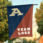 Zips vs Custom Team House Divided Flag, Personalized College Flag