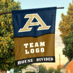 Zips vs Custom Team House Divided Flag, Personalized House Flag
