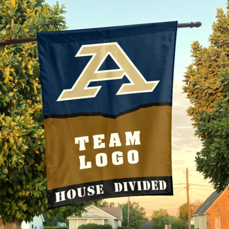 Zips vs Custom Team House Divided Flag, Personalized House Flag