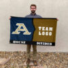 Zips vs Custom Team House Divided Flag, Personalized House Flag