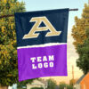 Zips vs Custom Team House Divided Flag, Personalized NCAA Flag