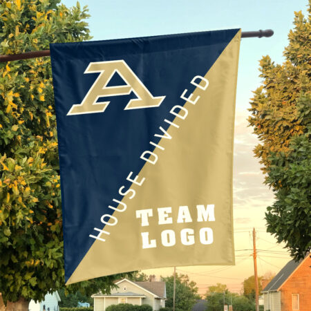 Zips vs Custom Team House Divided Flag, Personalized Split Flag