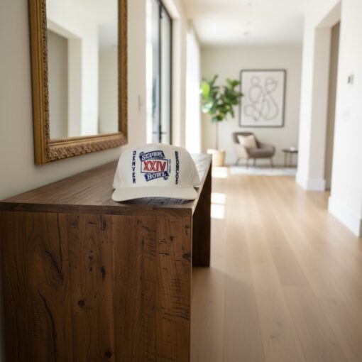 Denver Broncos Super Bowl XXIV White Snapback Cap Denver Broncos Super Bowl XXIV White Snapback Cap