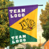 Golden Lions vs Custom Team House Divided Flag, Custom College Flag