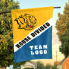 Golden Lions vs Custom Team House Divided Flag, Custom House Flag