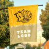 Golden Lions vs Custom Team House Divided Flag, Custom Rivalry Flag