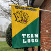 Golden Lions vs Custom Team House Divided Flag, Custom Split Flag