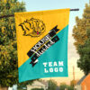 Golden Lions vs Custom Team House Divided Flag, Custom Team Flag