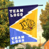 Golden Lions vs Custom Team House Divided Flag, NCAA College Flag