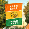 Golden Lions vs Custom Team House Divided Flag, Personalized NCAA Flag