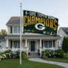 Green Bay Packers 3x5 Flag 4 Time Super Bowl Champions