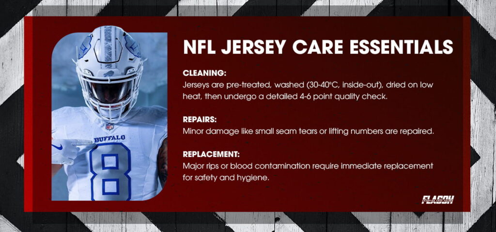 How Are NFL Jerseys Cleaned After Games