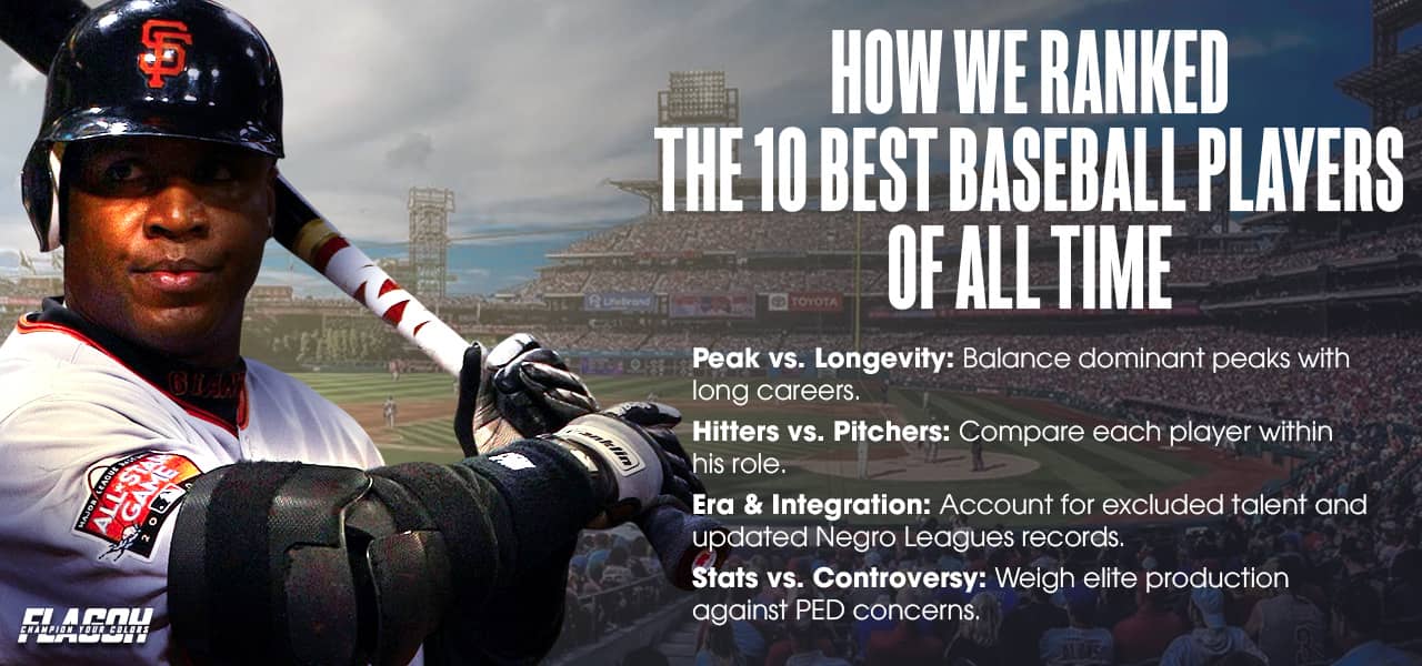 How We Ranked the 10 Best Baseball Players of All Time