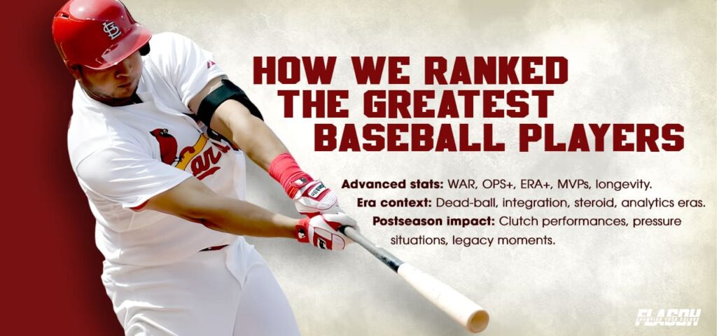 How We Ranked the Greatest Baseball Players in History