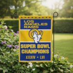 Los Angeles Rams Garden Flag Super Bowl LVI Champions