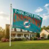 Miami Dolphins 3x5 Flag 2 Time Super Bowl Champions