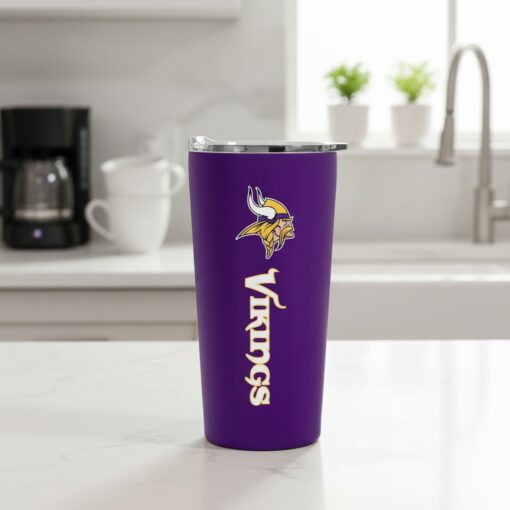 Minnesota Vikings Tumbler – NFL Football Fan Stainless Steel Cup