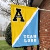 Mountaineers vs Custom Team House Divided Flag, Custom College Flag