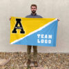 Mountaineers vs Custom Team House Divided Flag, Custom College Flag