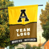 Mountaineers vs Custom Team House Divided Flag, Personalized House Flag