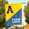 Mountaineers vs Custom Team House Divided Flag, Personalized Team Flag