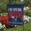 New England Patriots 3x5 Flag 6 Time Champions