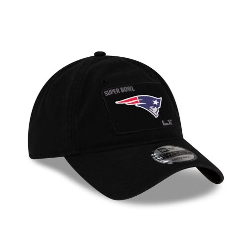 New England Patriots Black New Era Super Bowl LX Adjustable Cap