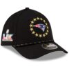 New England Patriots Black New Era Super Bowl LX M Crown Rope Flex Hat