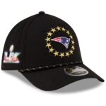 New England Patriots Black New Era Super Bowl LX M Crown Rope Flex Hat