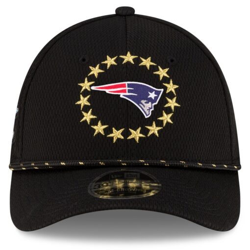 New England Patriots Black New Era Super Bowl LX M Crown Rope Flex Hat