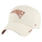 New England Patriots Natural '47 Women's Ballpark Cheer Clean Up Adjustable Cap