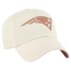 New England Patriots Natural '47 Women's Ballpark Cheer Clean Up Adjustable Cap