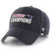 New England Patriots Navy '47 2025 AFC Champions MVP Clean Up Adjustable Cap