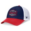 New England Patriots Navy Bench Trucker Adjustable Cap