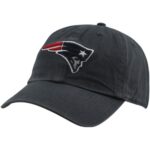 New England Patriots Navy Blue '47 Brand Clean Up Adjustable Cap